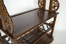 将图片加载到图库查看器,Vestiaire / porte manteau asiatique en bois sculpté de dragons