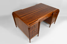 将图片加载到图库查看器,Important Bureau Art Déco en palissandre, nacre et ébène, France, circa 1920