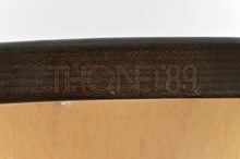 将图片加载到图库查看器,Lot de 4 Chaises Thonet en bois courbé à assises décorées