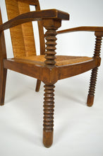 将图片加载到图库查看器,Fauteuil Moderniste en hêtre clair