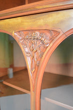 将图片加载到图库查看器,Vitrine Art Nouveau par Gauthier-Poinsignon en acajou sculpté et marqueté, vers 1910