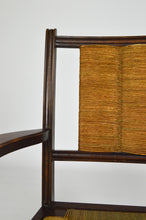 将图片加载到图库查看器,Fauteuil Moderniste en hêtre foncé