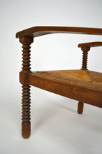 将图片加载到图库查看器,Fauteuil Moderniste en hêtre clair