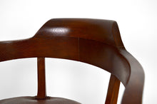 将图片加载到图库查看器,Fauteuil de bureau à crosses style Napoléon III, circa 1880