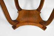 将图片加载到图库查看器,Guéridon rond Art Déco en placage de noyer, circa 1930