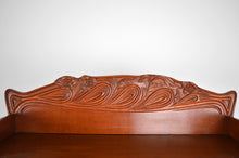 将图片加载到图库查看器,Vitrine Art Nouveau par Gauthier-Poinsignon en acajou sculpté et marqueté, vers 1910