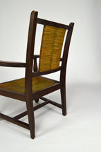 将图片加载到图库查看器,Fauteuil Moderniste en hêtre foncé
