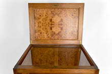 将图片加载到图库查看器,Bar Art Déco en noyer et loupe d'orme, France, circa 1925