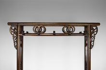 将图片加载到图库查看器,Vestiaire / porte manteau asiatique en bois sculpté de dragons