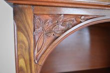 将图片加载到图库查看器,Vitrine Art Nouveau par Gauthier-Poinsignon en acajou sculpté et marqueté, vers 1910