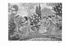 将图片加载到图库查看器,Paire de tapisseries Art Nouveau "La Fête du Printemps" par Eugène Grasset, 1900