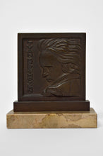 将图片加载到图库查看器,Bronze de Beethoven par Henri Dropsy