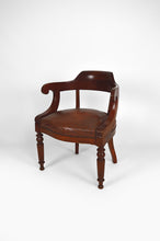 将图片加载到图库查看器,Fauteuil de bureau à crosses style Napoléon III, circa 1880