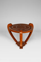 将图片加载到图库查看器,Guéridon sculpté Art Deco Colonial vers 1930