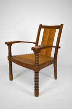 将图片加载到图库查看器,Fauteuil Moderniste en hêtre clair