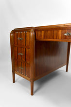 将图片加载到图库查看器,Important Bureau Art Déco en palissandre, nacre et ébène, France, circa 1920
