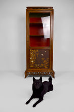 将图片加载到图库查看器,Vitrine japonisante à panneaux marquetés, attribuée à Perret et Vibert, circa 1880