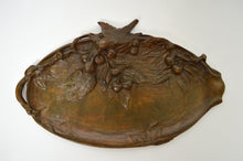 将图片加载到图库查看器,Vide-poche Art Nouveau en bronze, vers 1900