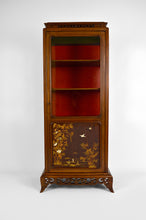 将图片加载到图库查看器,Vitrine japonisante à panneaux marquetés, attribuée à Perret et Vibert, circa 1880