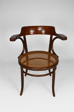 将图片加载到图库查看器,Fauteuil Fischel en bois courbé