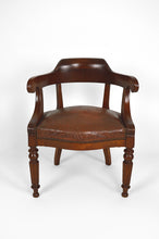 将图片加载到图库查看器,Fauteuil de bureau à crosses style Napoléon III, circa 1880