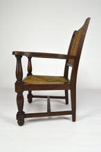 将图片加载到图库查看器,Fauteuil Moderniste en hêtre foncé