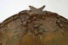 将图片加载到图库查看器,Vide-poche Art Nouveau en bronze, vers 1900