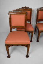 将图片加载到图库查看器,Lot de 4 chaises japonisantes attribuées à Gabriel Viardot, France, circa 1880