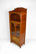 将图片加载到图库查看器,Vitrine Art Nouveau par Gauthier-Poinsignon en acajou sculpté et marqueté, vers 1910