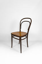 将图片加载到图库查看器,Lot de 4 Chaises Thonet en bois courbé à assises décorées