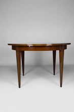 将图片加载到图库查看器,Table ronde Art Déco en acajou par Jacques Adnet vers 1940