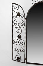 将图片加载到图库查看器,Miroir Art Déco en forme d'arche
