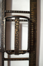 将图片加载到图库查看器,Vestiaire Art Deco aux roses en fer forgé