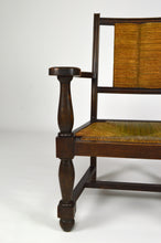 将图片加载到图库查看器,Fauteuil Moderniste en hêtre foncé