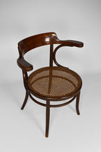 将图片加载到图库查看器,Fauteuil Fischel en bois courbé