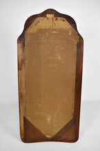 将图片加载到图库查看器,Miroir Art Nouveau à scène peinte bucolique, circa 1900