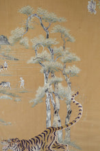 将图片加载到图库查看器,Grande tapisserie Vietnamienne au tigre, vers 1890