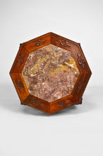 将图片加载到图库查看器,Sellette Asiatique sculptée de Démons et Baies, vers 1890