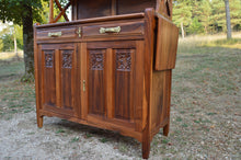 将图片加载到图库查看器,Buffet Art Nouveau par La Ruche en merisier sculpté, 1911