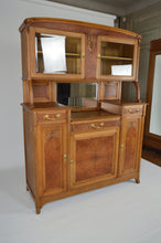 将图片加载到图库查看器,Buffet Art Nouveau en chêne et loupe, modèle au platane
