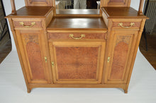 将图片加载到图库查看器,Buffet Art Nouveau en chêne et loupe, modèle au platane