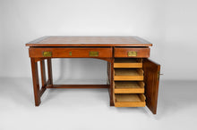 将图片加载到图库查看器,Bureau Art Nouveau en Acajou par a.b c.e. Jonsson, Suède, vers 1900