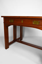 将图片加载到图库查看器,Bureau Art Nouveau en Acajou par a.b c.e. Jonsson, Suède, vers 1900