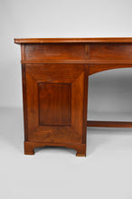 将图片加载到图库查看器,Bureau Art Nouveau en Acajou par a.b c.e. Jonsson, Suède, vers 1900