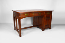 将图片加载到图库查看器,Bureau Art Nouveau en Acajou par a.b c.e. Jonsson, Suède, vers 1900
