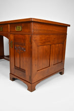 将图片加载到图库查看器,Bureau Art Nouveau en Acajou par a.b c.e. Jonsson, Suède, vers 1900