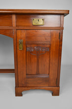 将图片加载到图库查看器,Bureau Art Nouveau en Acajou par a.b c.e. Jonsson, Suède, vers 1900