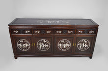 将图片加载到图库查看器,Enfilade en bois marqueté de Nacre, Asie, milieu XXe