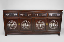 将图片加载到图库查看器,Enfilade en bois marqueté de Nacre, Asie, milieu XXe
