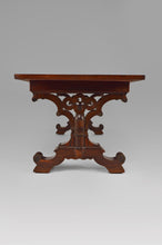 将图片加载到图库查看器,Table Anglaise Neogothique en acajou vers 1840
